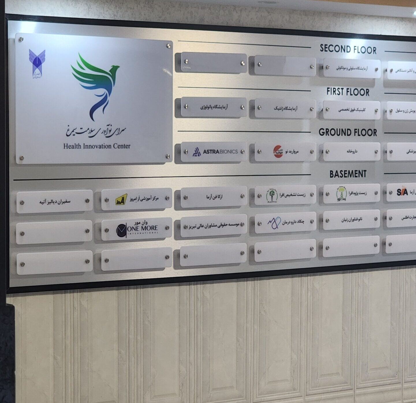 نام شرکت های سرای سیمرغ